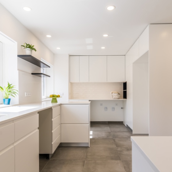 Cuisine avec éclairage Tromilux